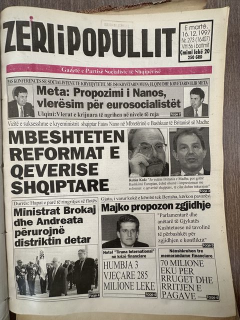 Zëri i Popullit 1997-12-16